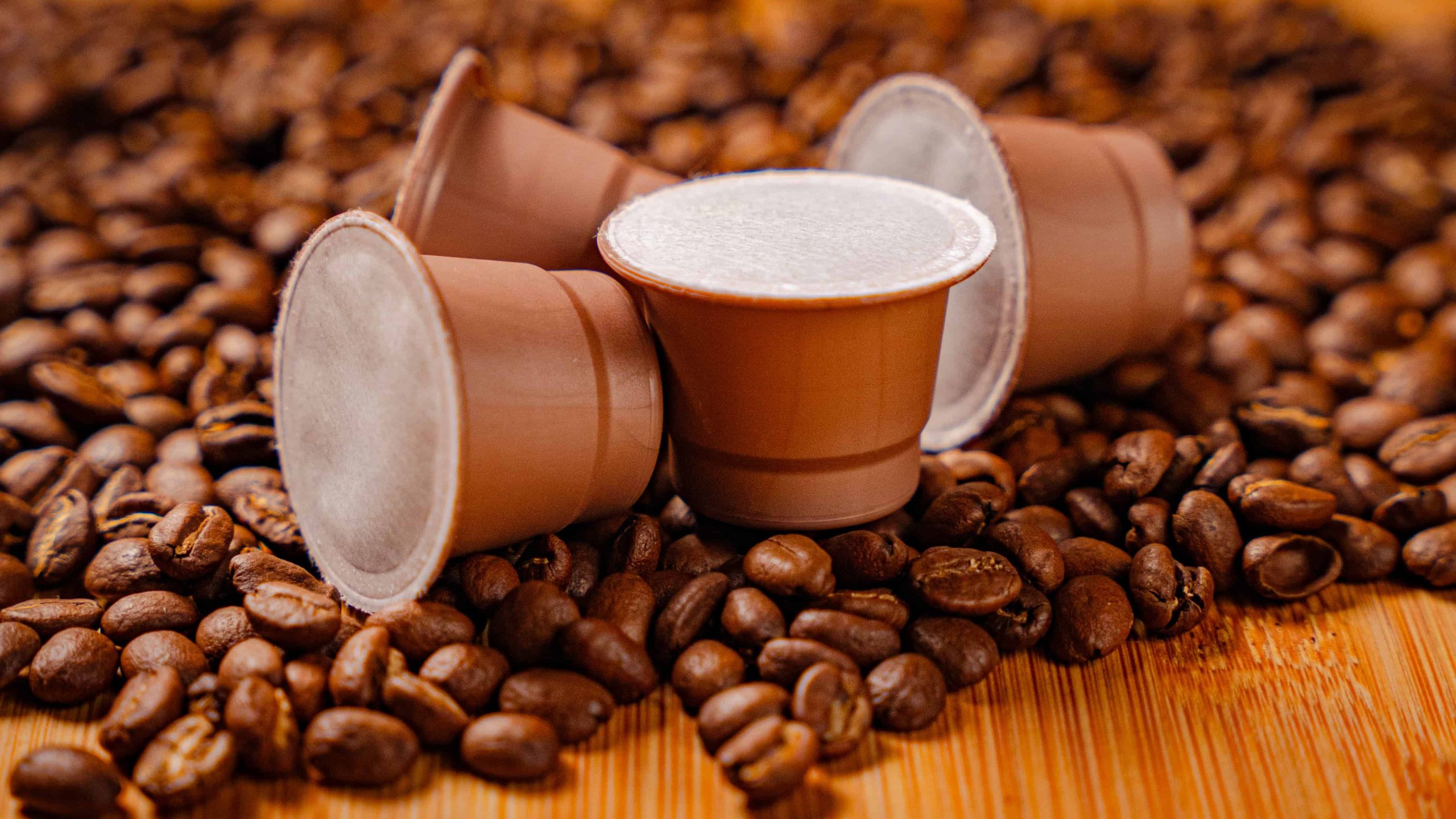 capsulas compostables con grano de café